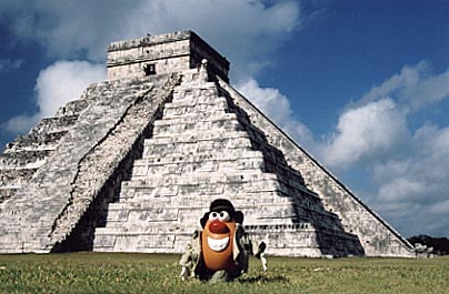 Spud explores Mexico's ancient Mayan temples