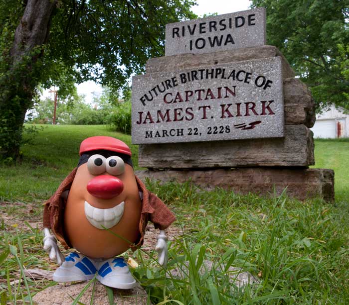 Interesting...a headstone for a birth marker