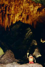 Stalactites and Bat Guano abound at Carlsbad Caverns
