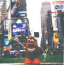 Spud finds himself in the heart of the propaganda machine - Times Square