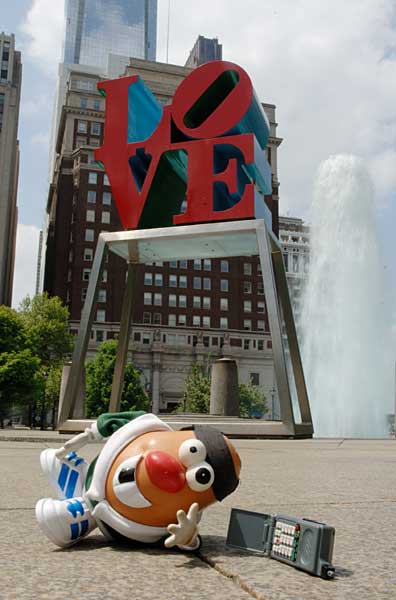 Spud 'feels the love' of Philadelphia