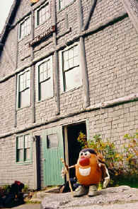 Spud checks in with the park rangers before beginning his arduous second attempt